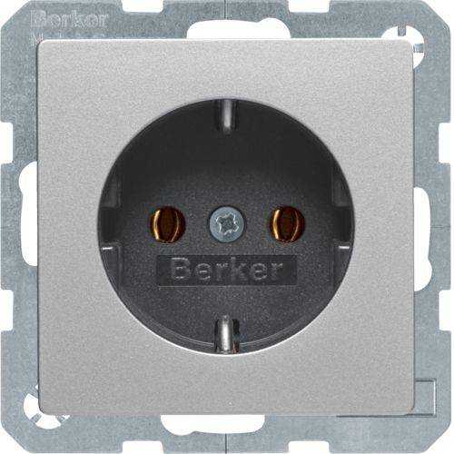 Berker 47436084 Steckdose SCHUKO Q.1/Q.3 alu samt, lackiert Mesch Shop Berker 47436084 Steckdose SCHUKO Q.1/Q.3 alu samt, lackiert Mesch Shop